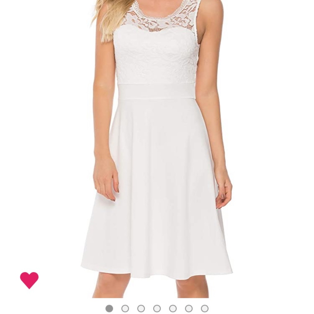 White dress
